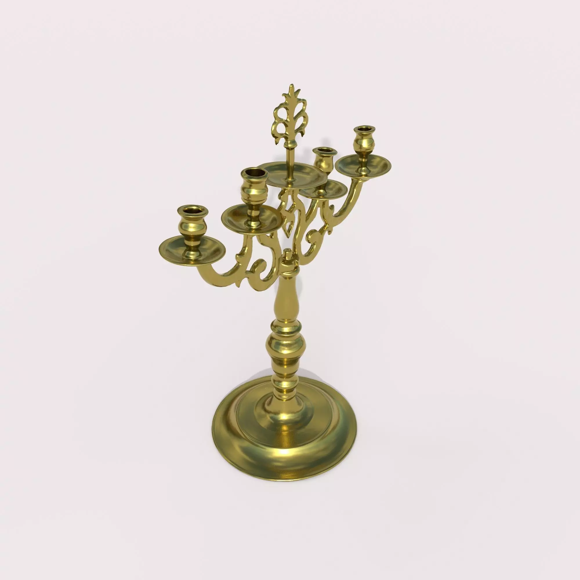 Candlestick 3D model_0