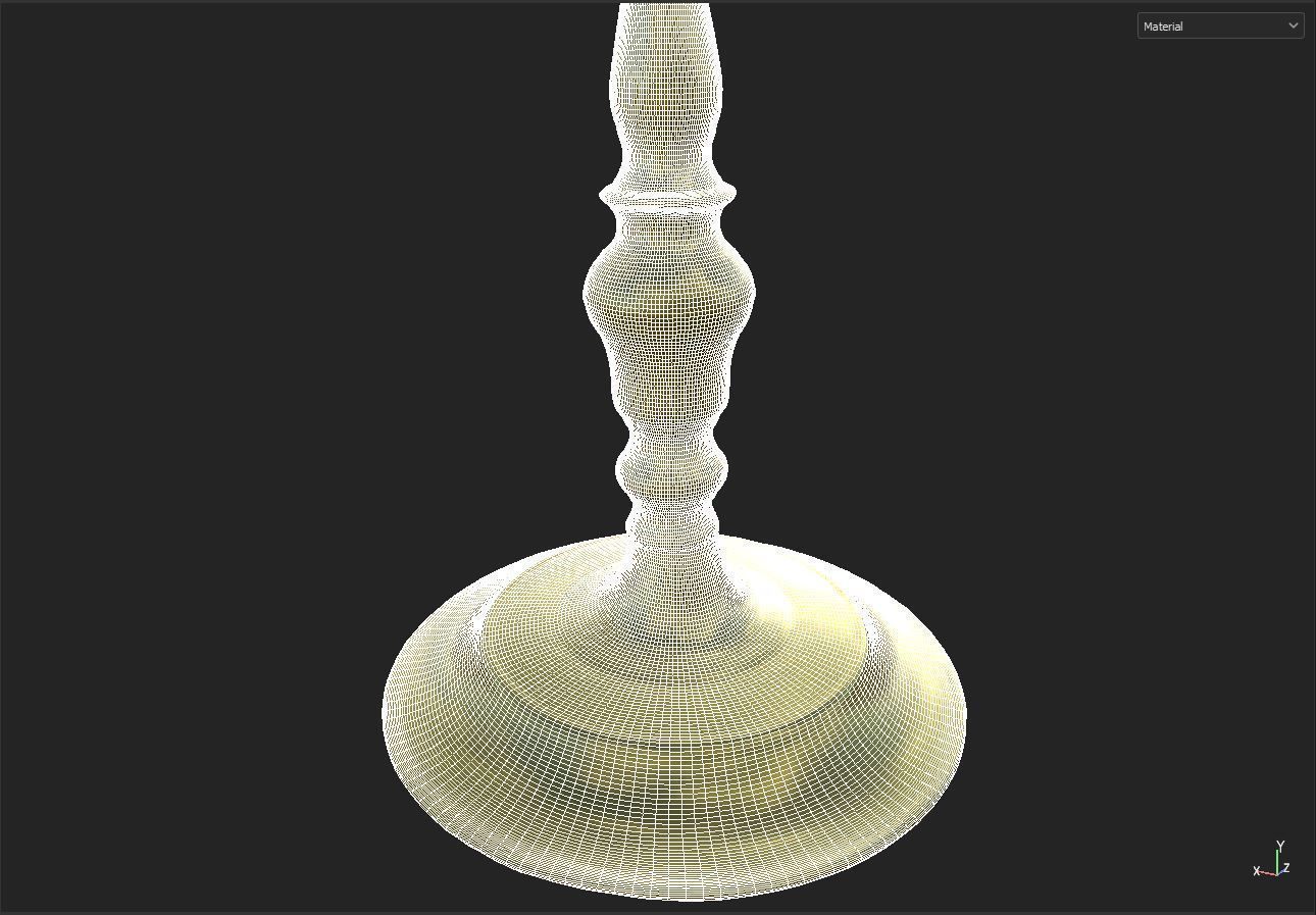 Candlestick 3D model_7