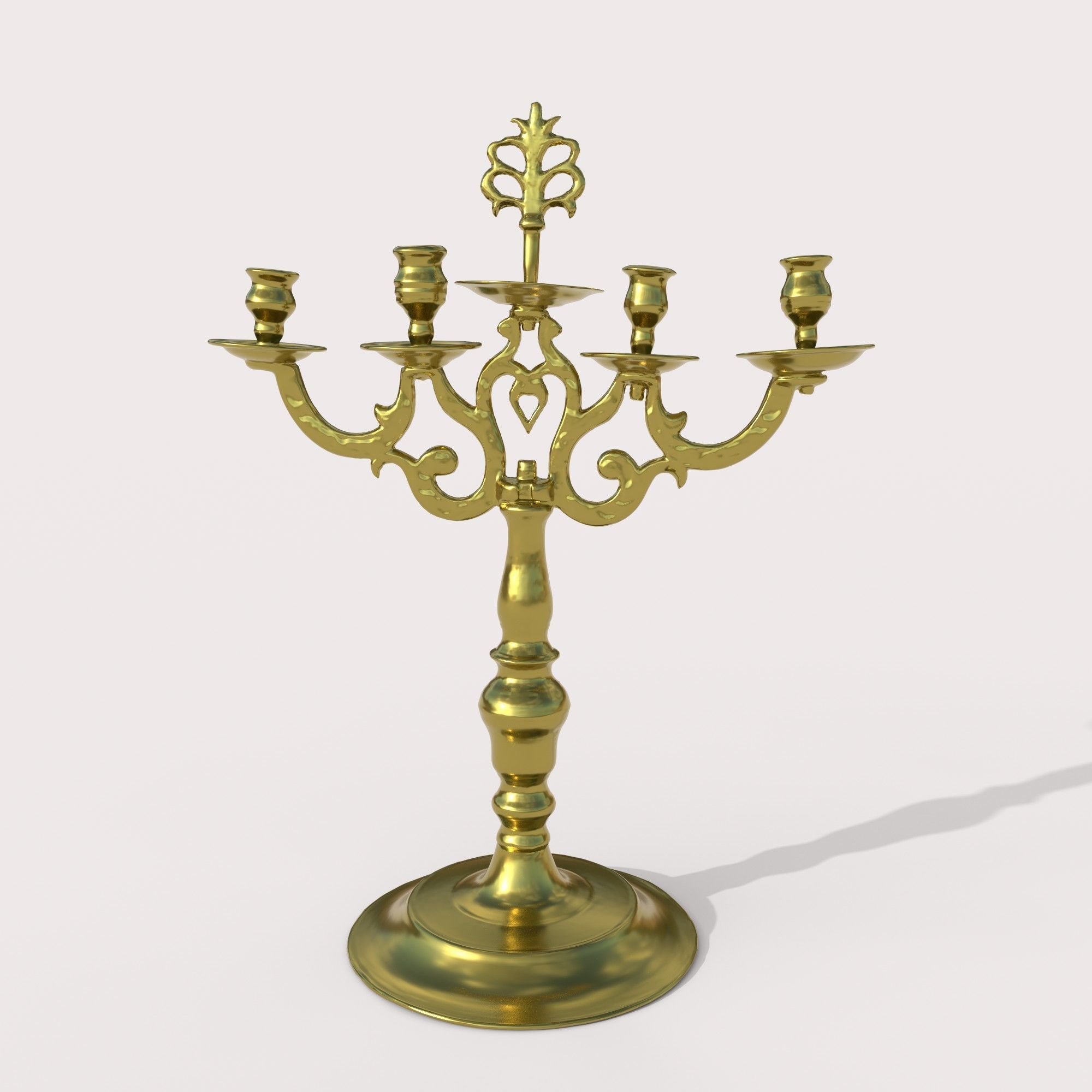 Candlestick 3D model_3