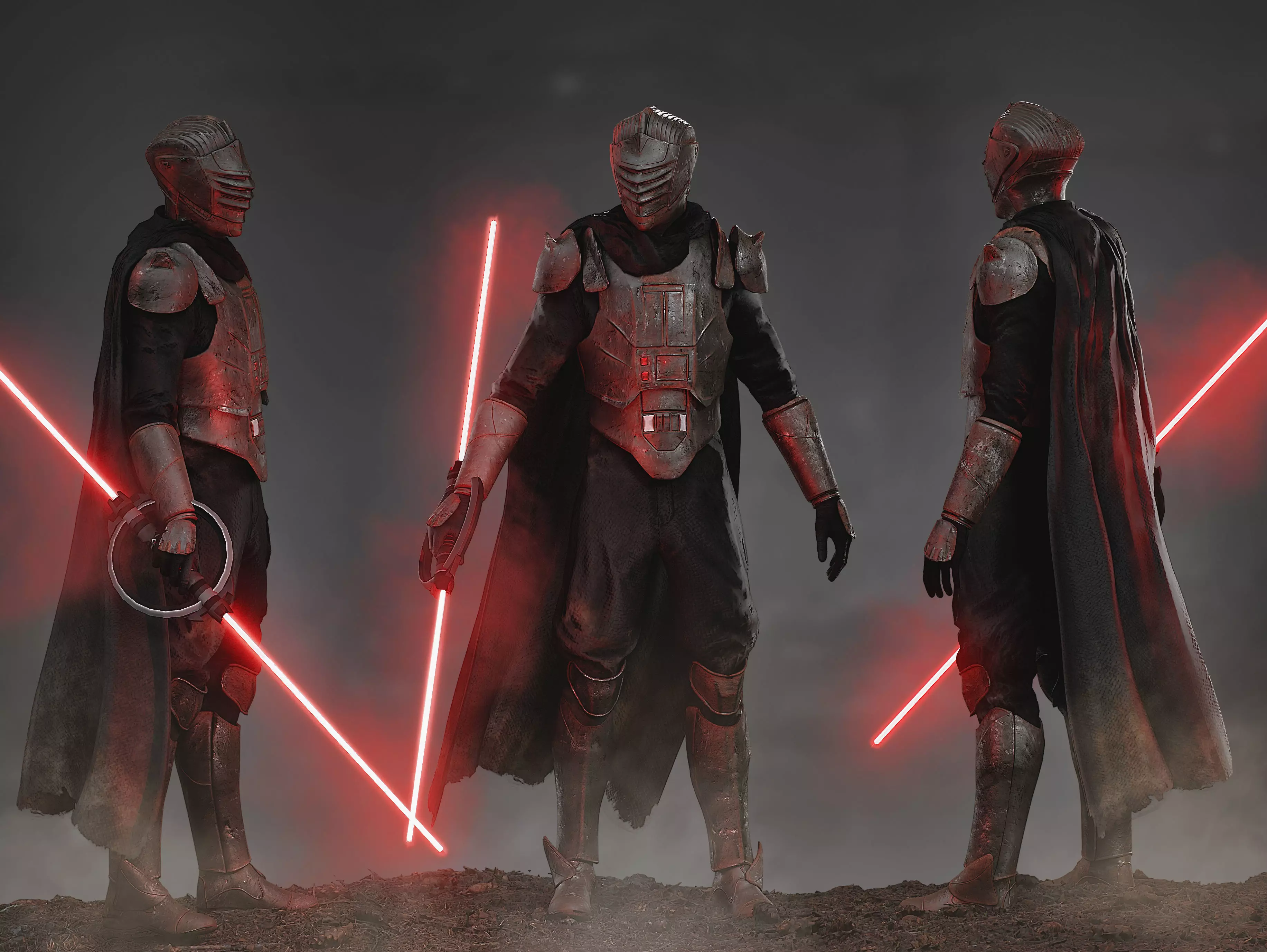 Marrok Low-poly 3D model_0