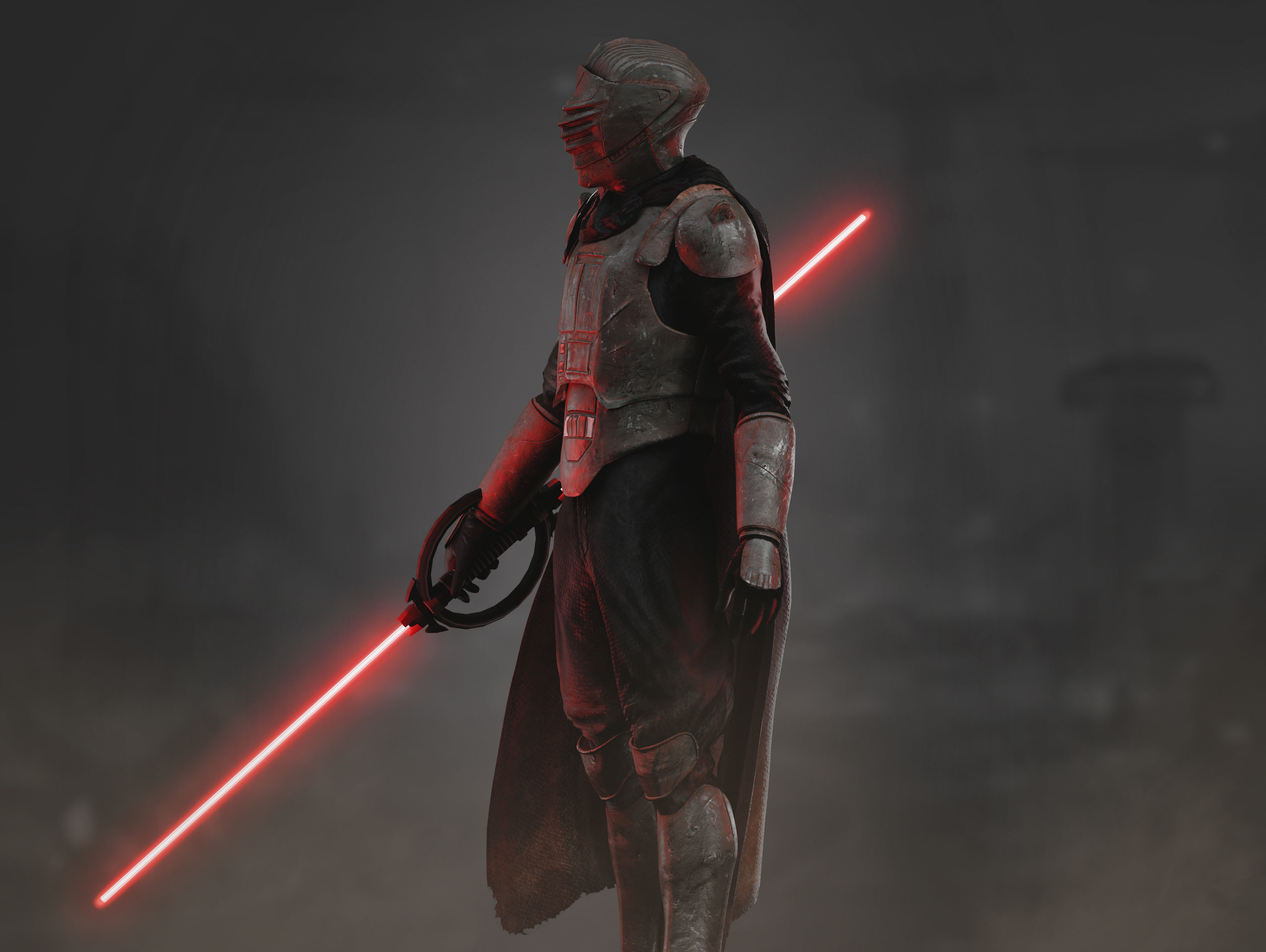 Marrok Low-poly 3D model_2