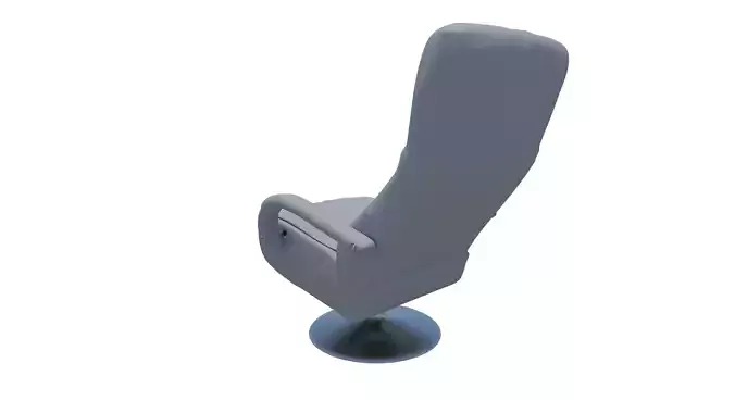 Silla escritorio contemporanea 3D model