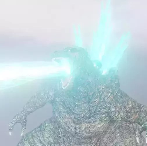 Godzilla Minus One Mmd Blendd Free 3D model