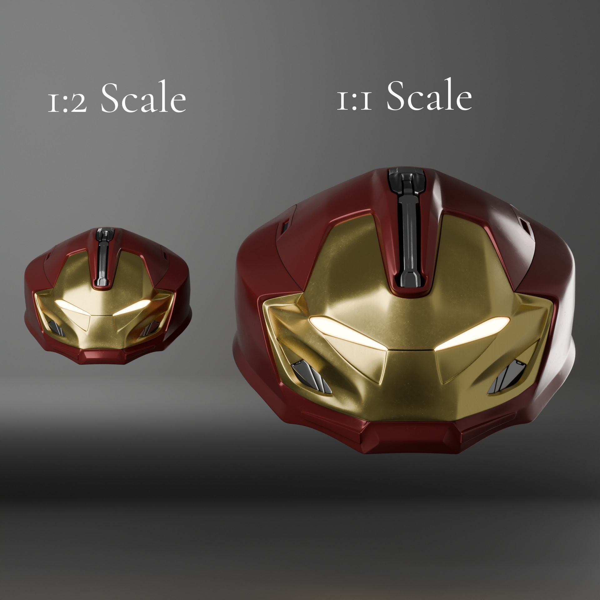 Iron Man Mk 48 Hulkbuster 3D Printable Iron Man Helmet 3D print model_8