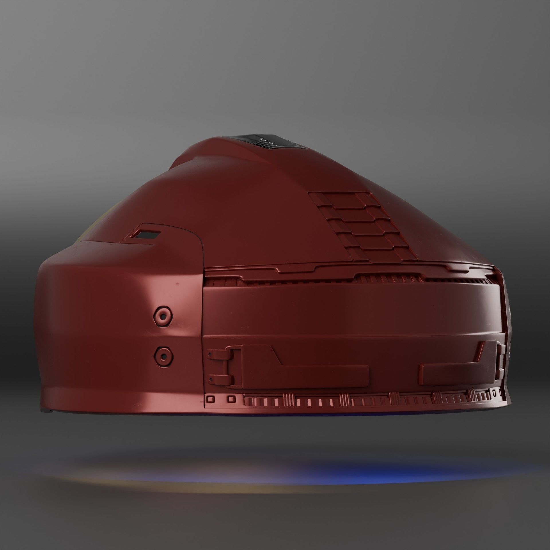 Iron Man Mk 48 Hulkbuster 3D Printable Iron Man Helmet 3D print model_3