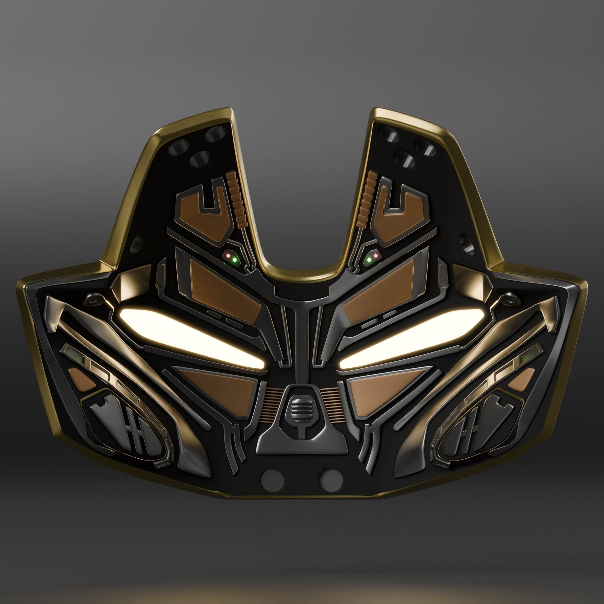 Iron Man Mk 48 Hulkbuster 3D Printable Iron Man Helmet 3D print model_5