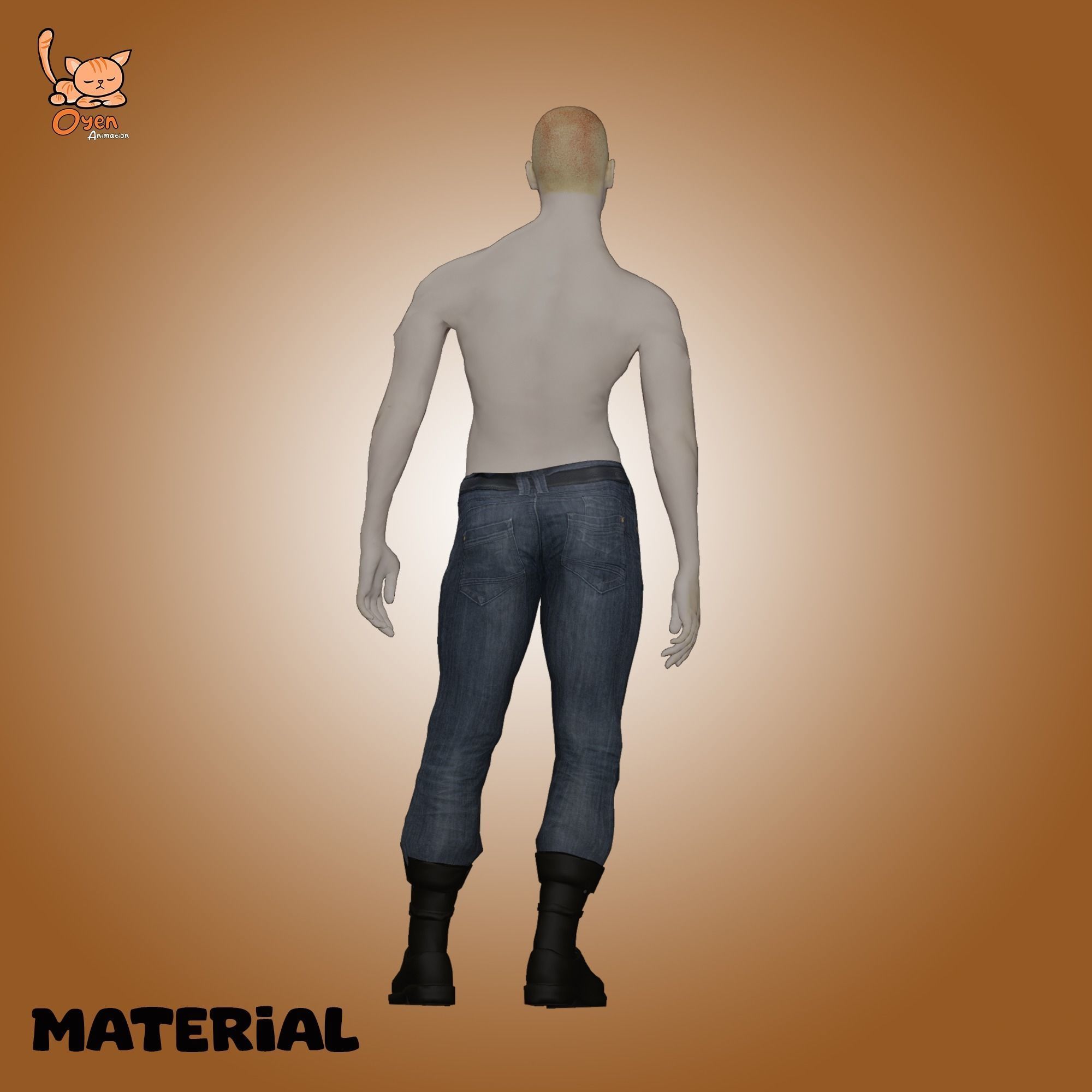 WAR BOY MAD MAX BASIC 3D model_2