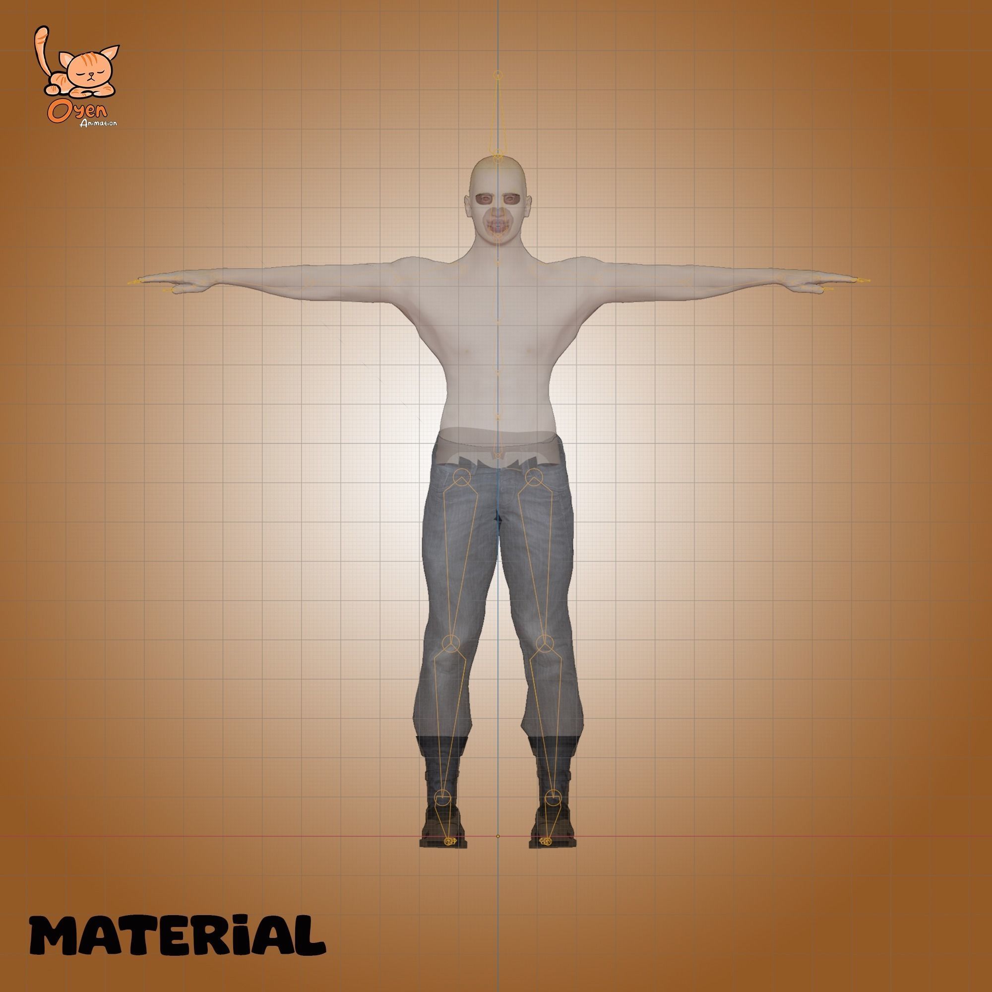 WAR BOY MAD MAX BASIC 3D model_6