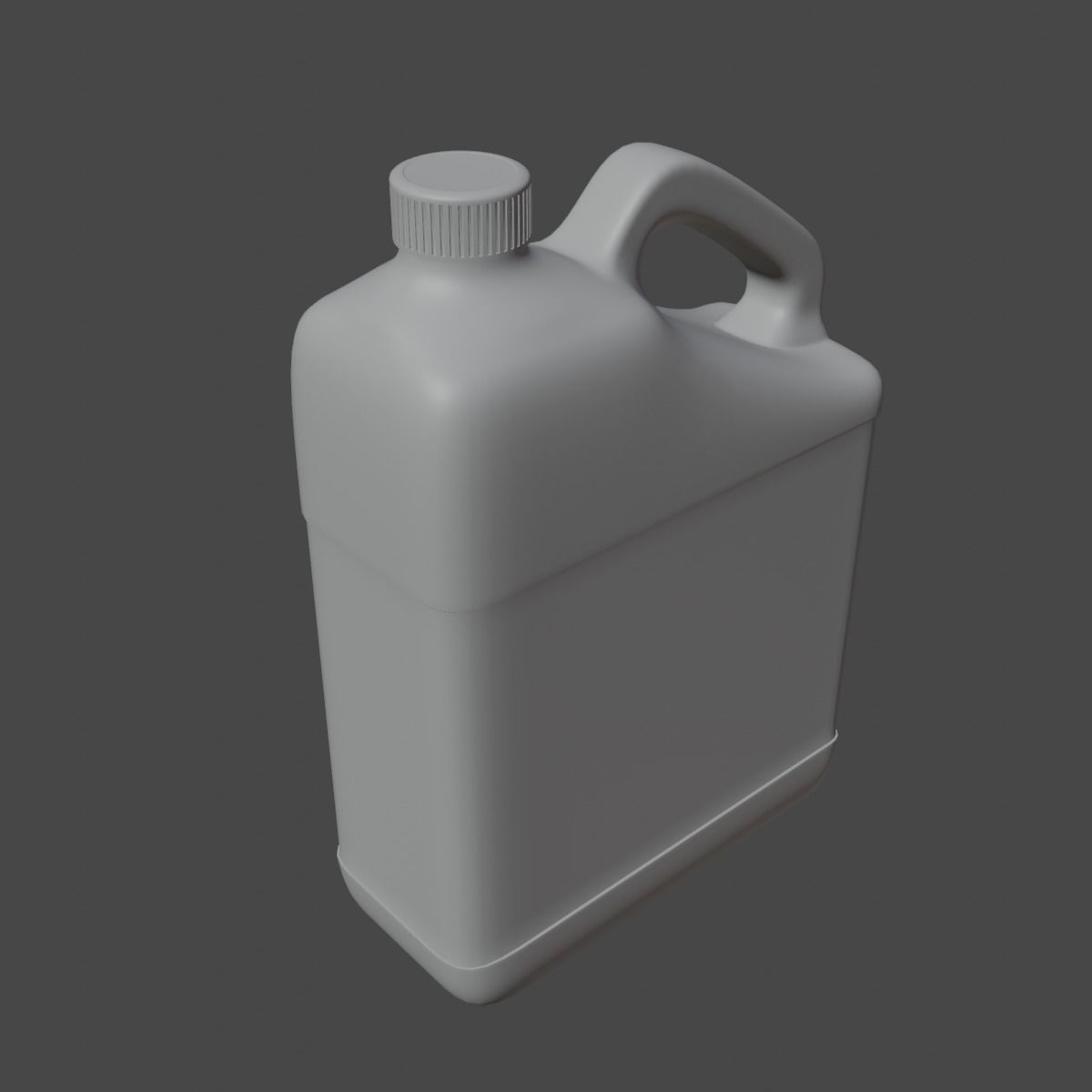Plastic Canister A 04 3D model_9
