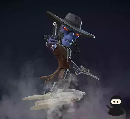 Mini Cad Bane Cartoon 