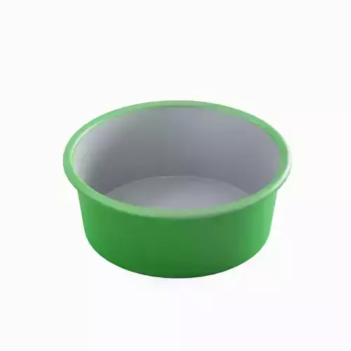 Simple Plastic Wash Basin 02