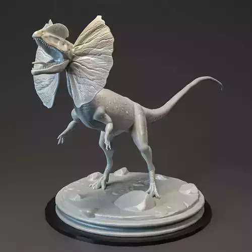 dilophosaurus wetherilli- Dinasour 3D print model