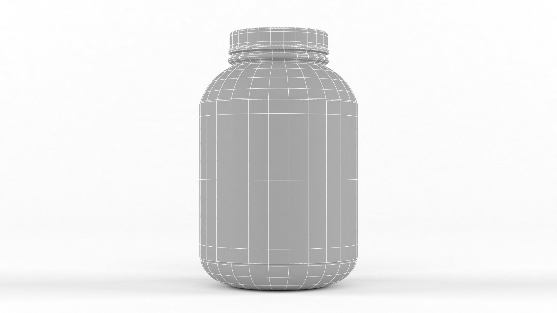 Protein Powder 3D model_11