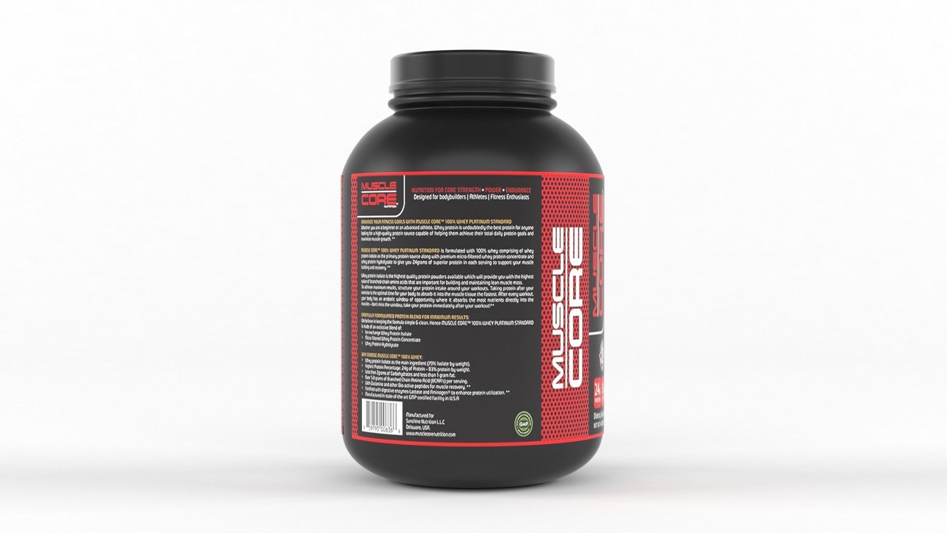Protein Powder 3D model_8