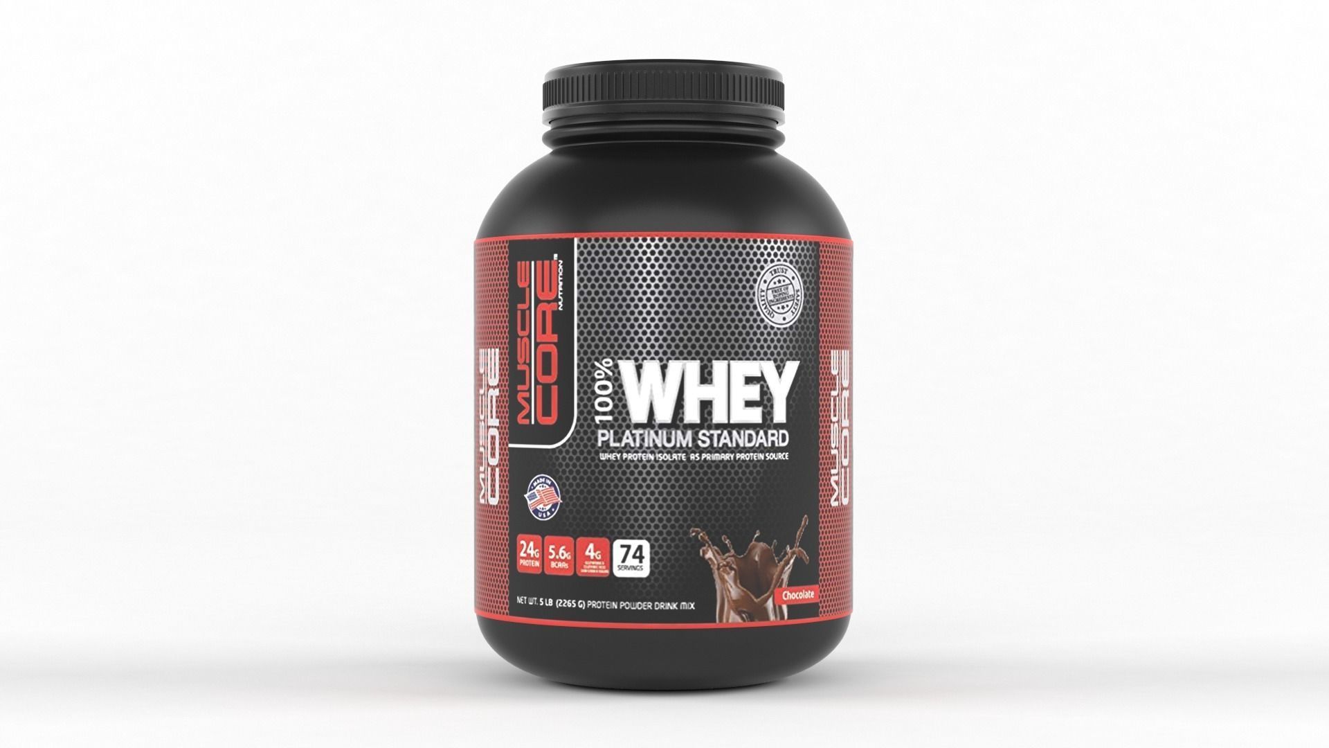 Protein Powder 3D model_4