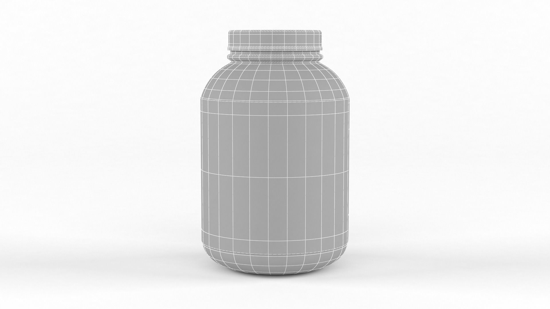 Protein Powder 3D model_12