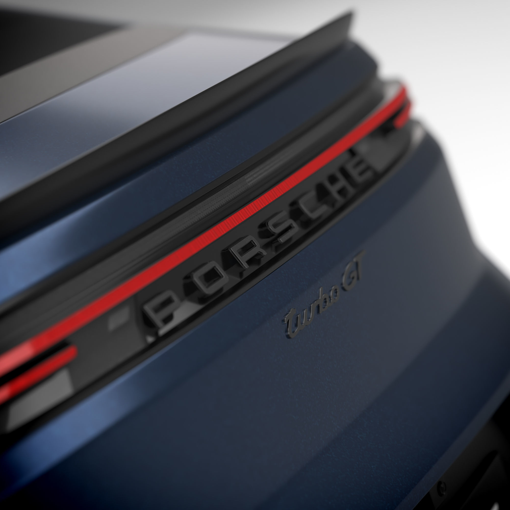 Porsche Cayenne Turbo GT 2024 - Blue Metallic 3D model_6