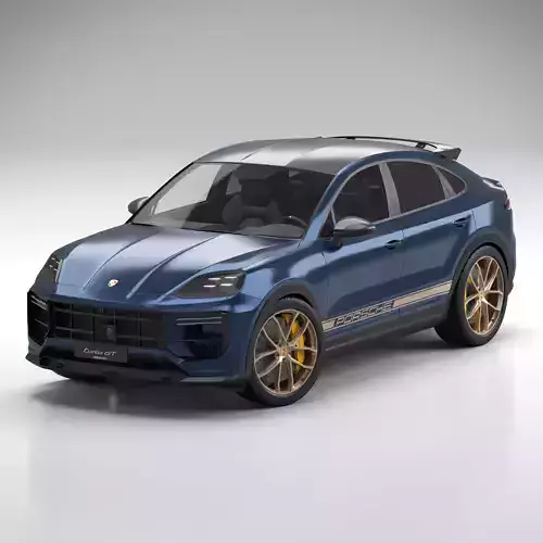 Porsche Cayenne Turbo GT 2024 - Blue Metallic