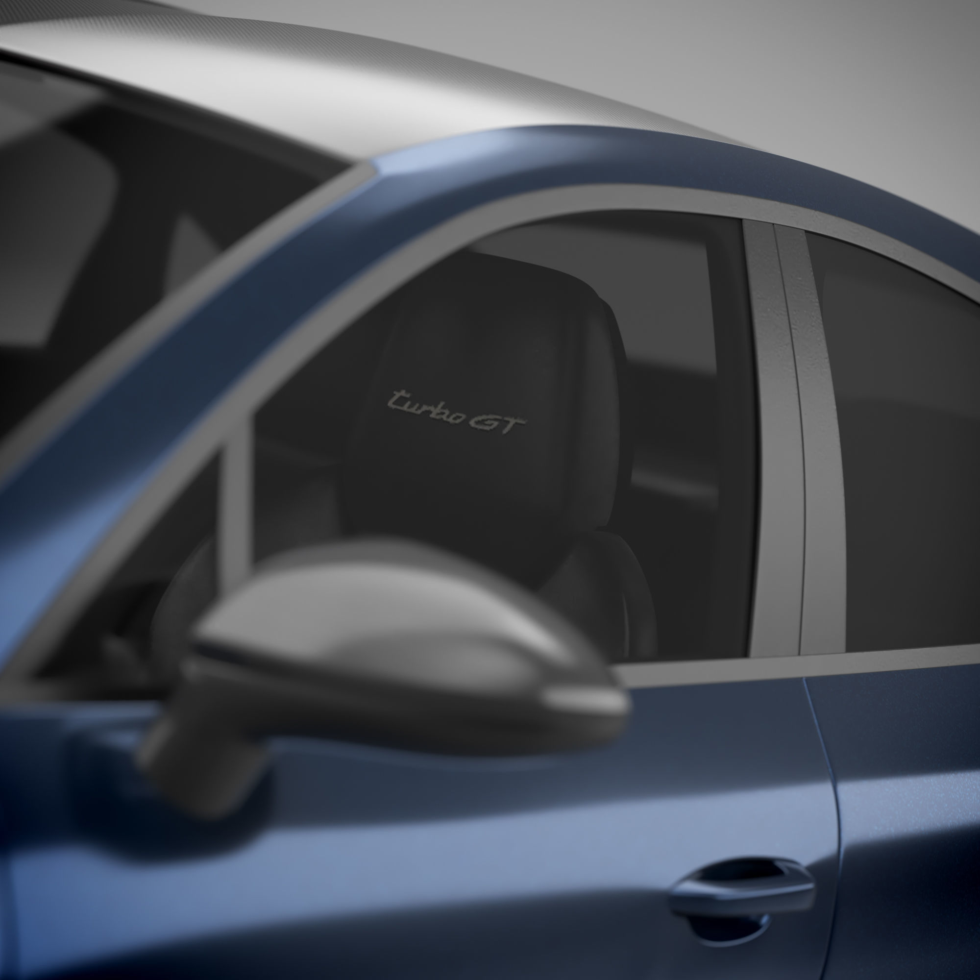 Porsche Cayenne Turbo GT 2024 - Blue Metallic 3D model_5