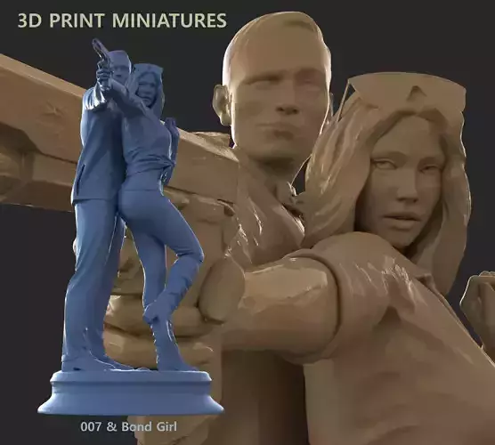 007 Bond Girl - fire pose