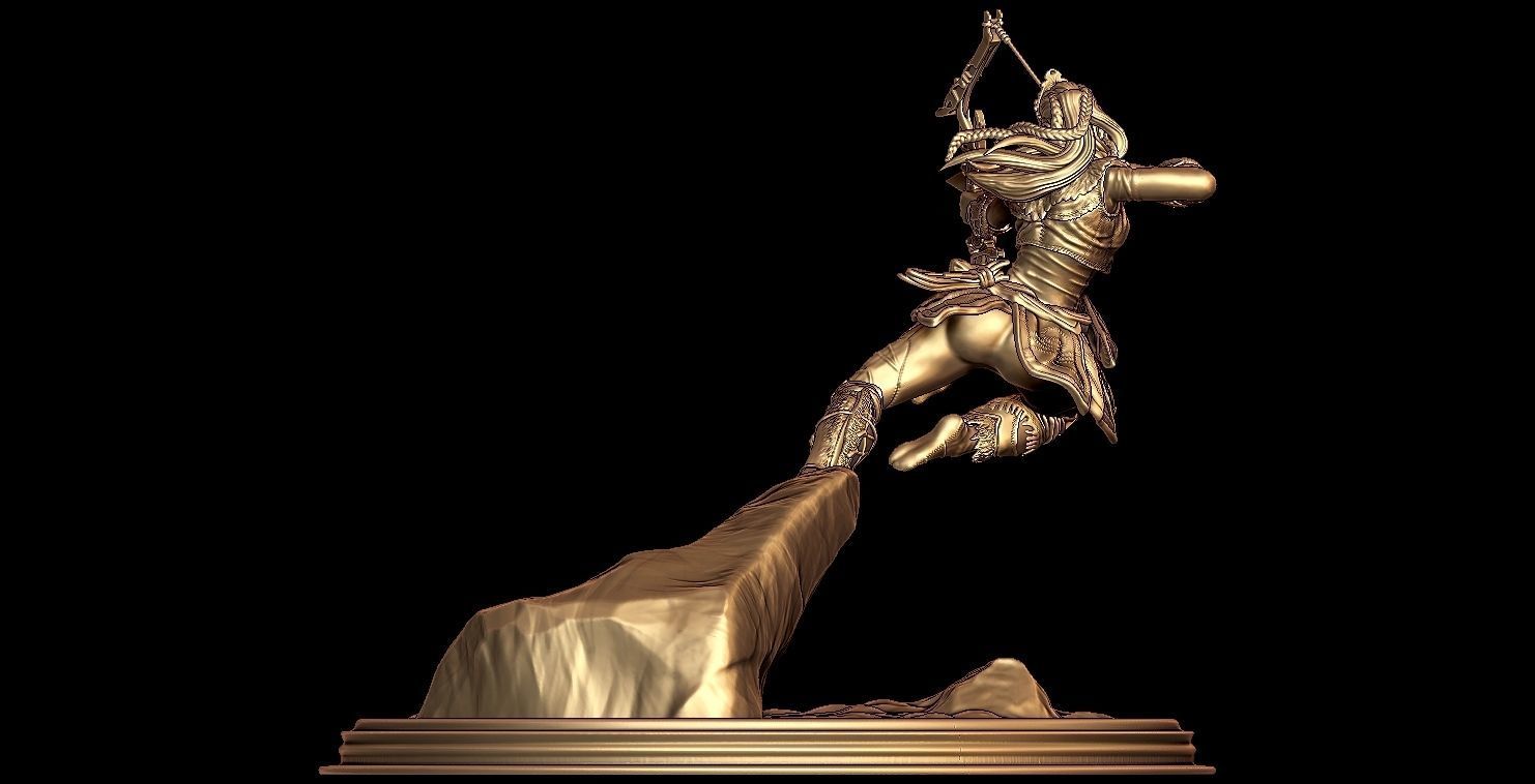 QUEEN OF ARCHERY 3D print model_2