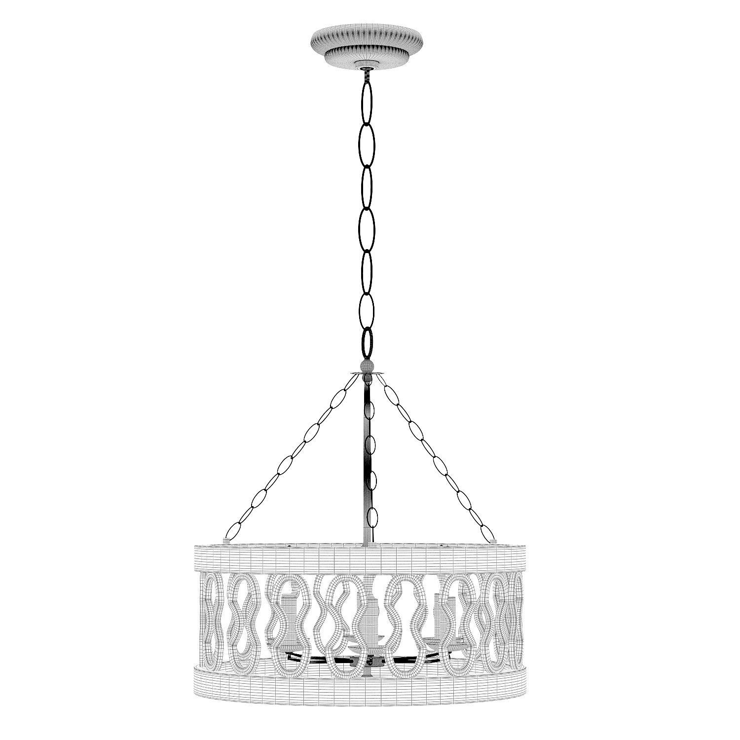 Fenn 3 Chandelier 3D model_5