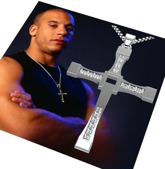 Cross Pendant Fast And Furious Vin Diesel Jewelry 3D print model_1