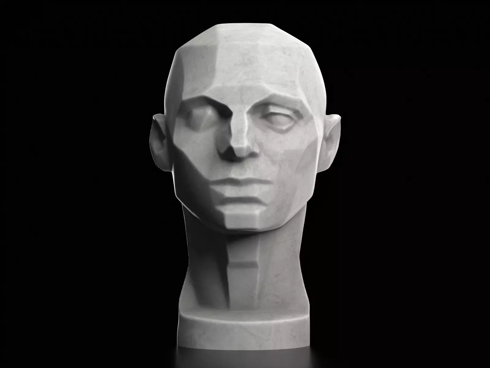 Planes of the Head - John Asaro - 1976 3D print model_0