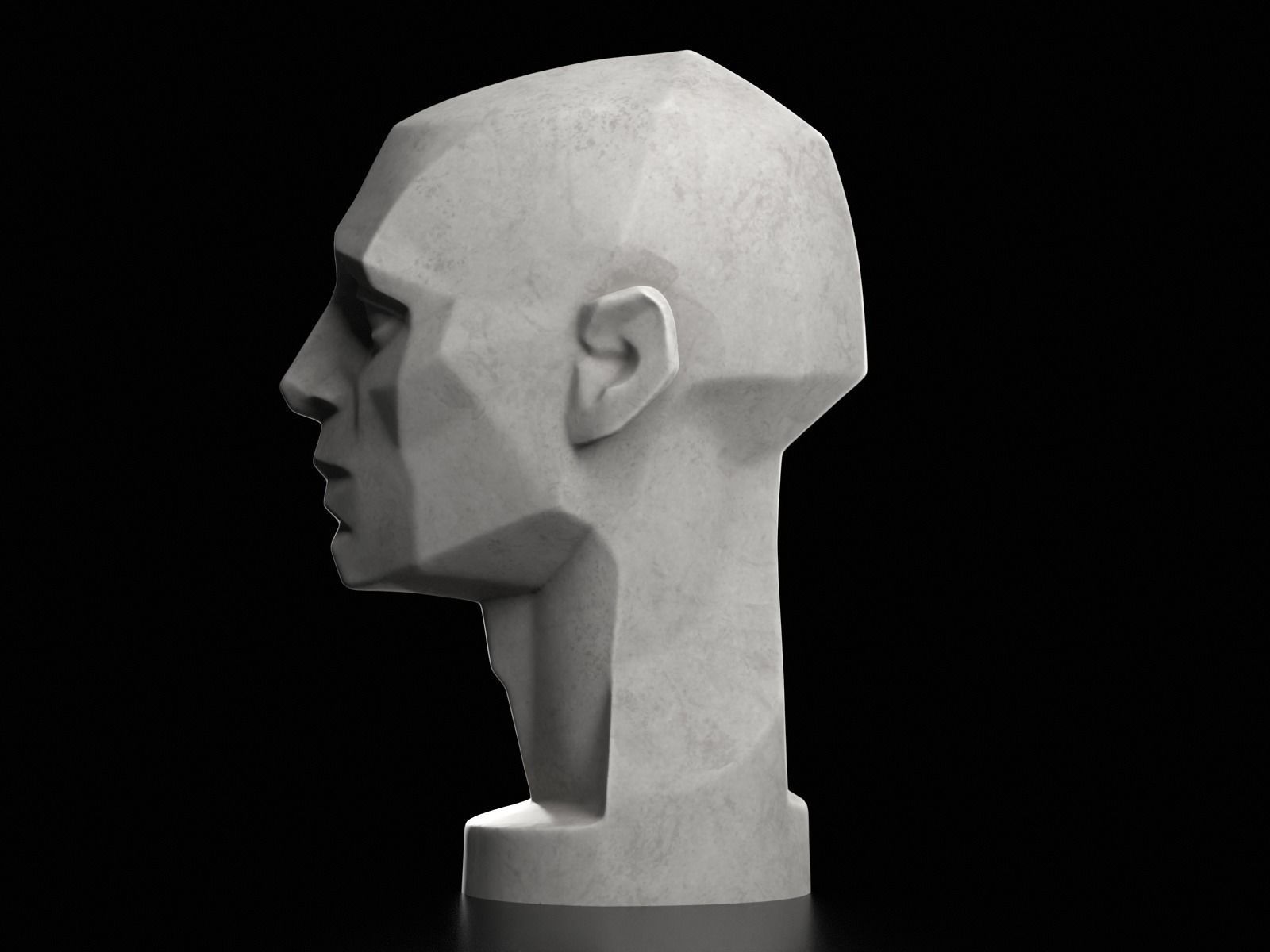 Planes of the Head - John Asaro - 1976 3D print model_6