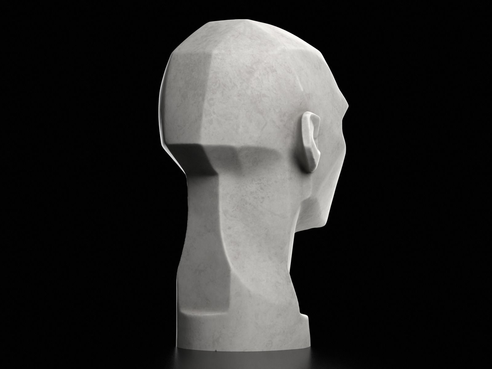 Planes of the Head - John Asaro - 1976 3D print model_10
