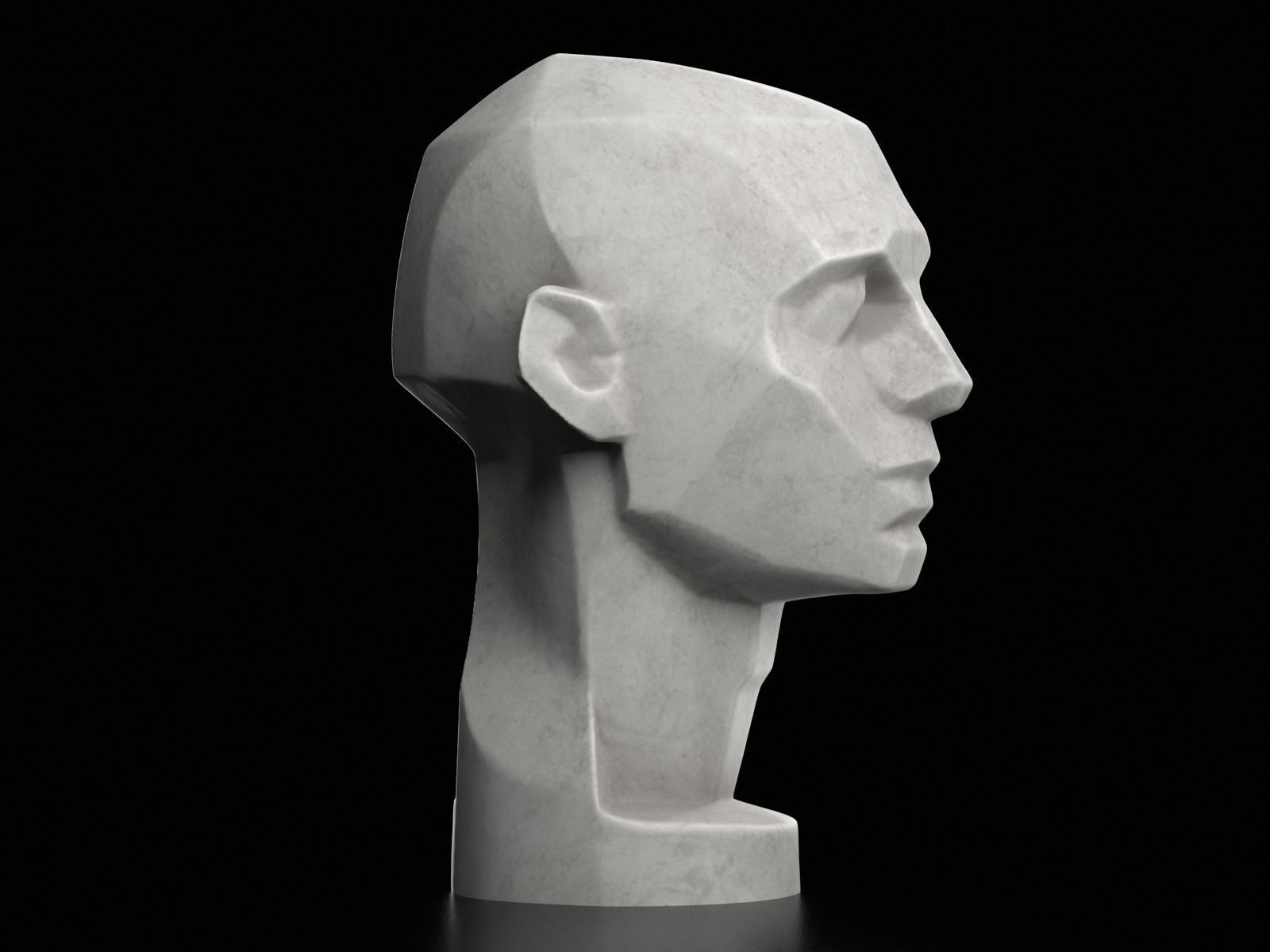 Planes of the Head - John Asaro - 1976 3D print model_13