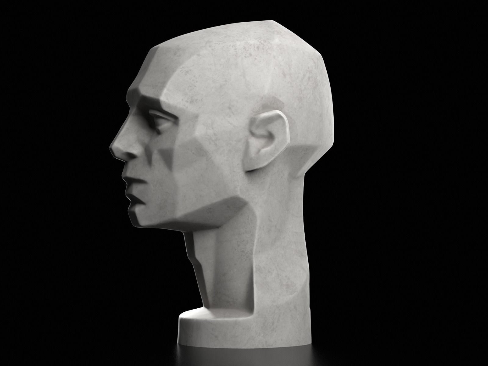Planes of the Head - John Asaro - 1976 3D print model_5