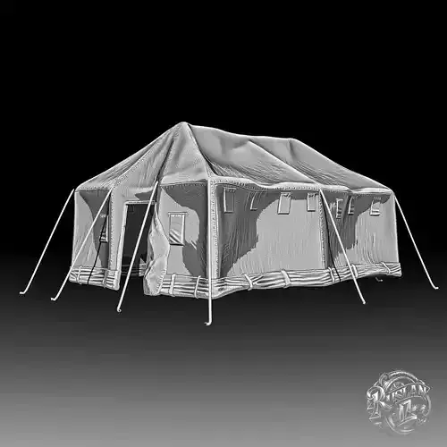 Military Tent Roz 3D print model