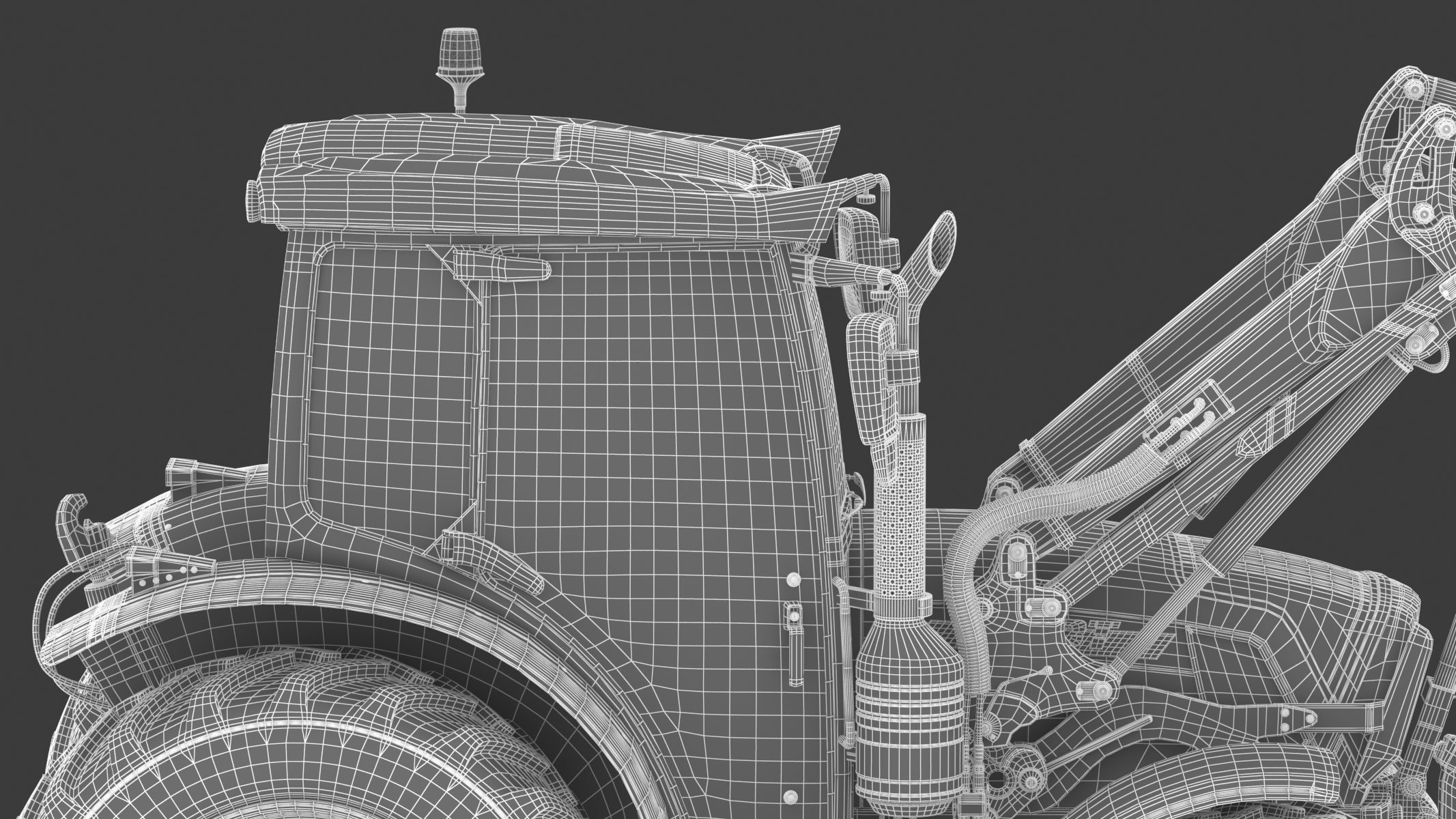 Fendt Cargo Frontloader 3D model_40