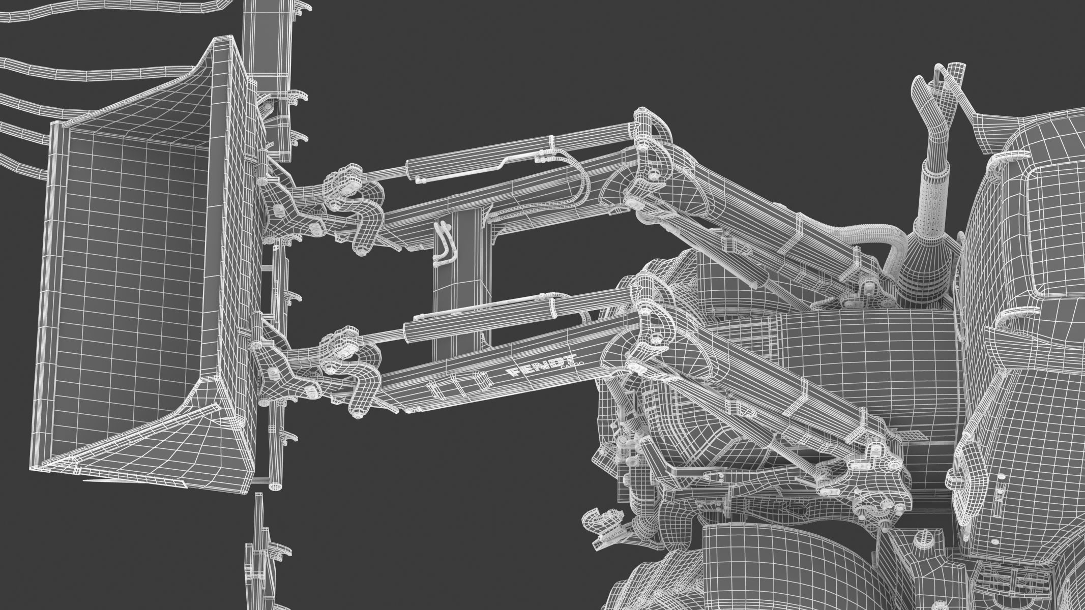 Fendt Cargo Frontloader 3D model_37