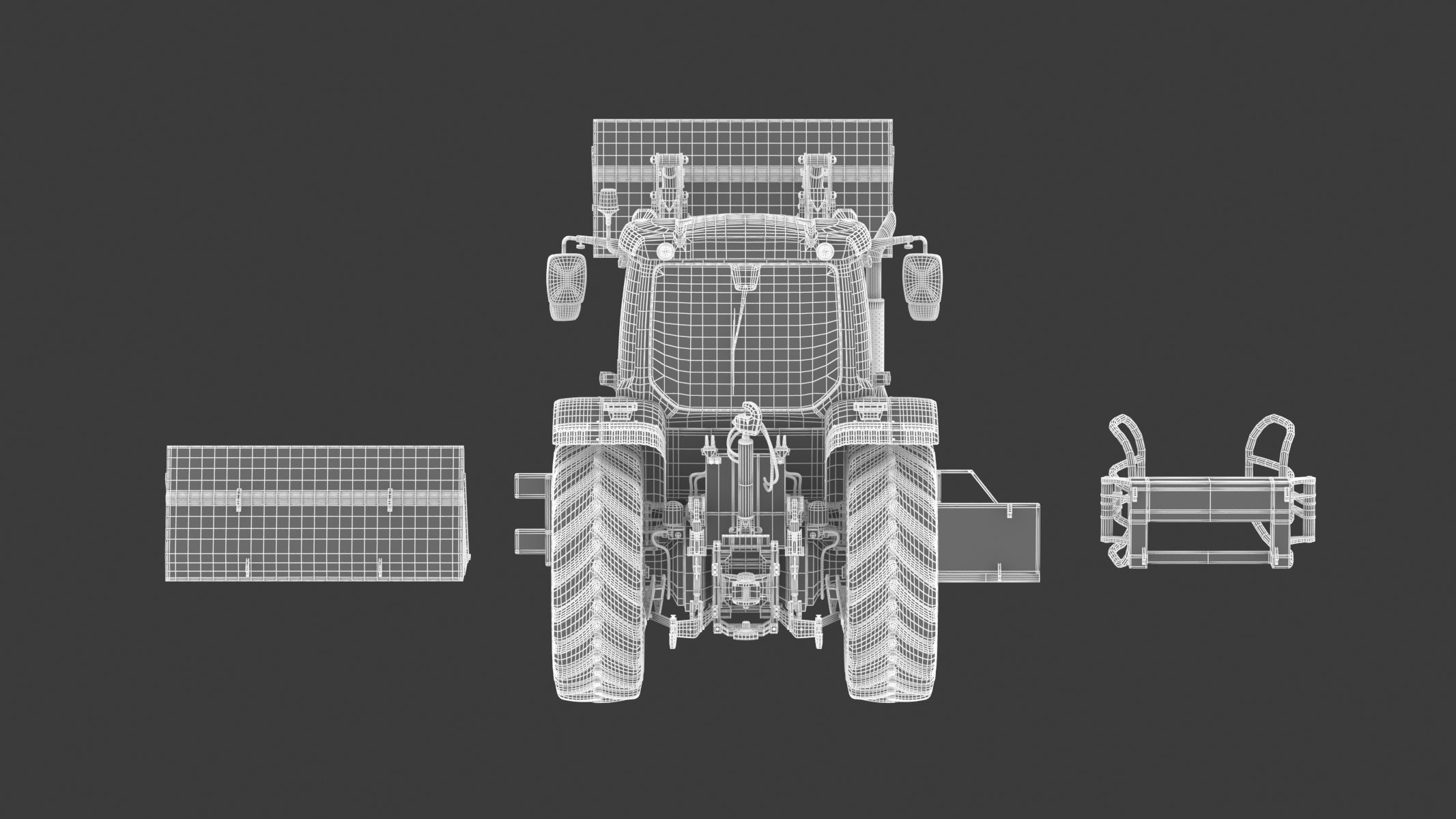 Fendt Cargo Frontloader 3D model_28