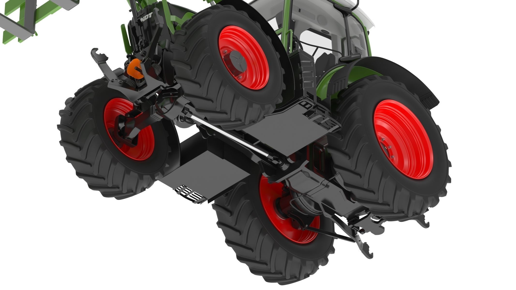 Fendt Cargo Frontloader 3D model_14