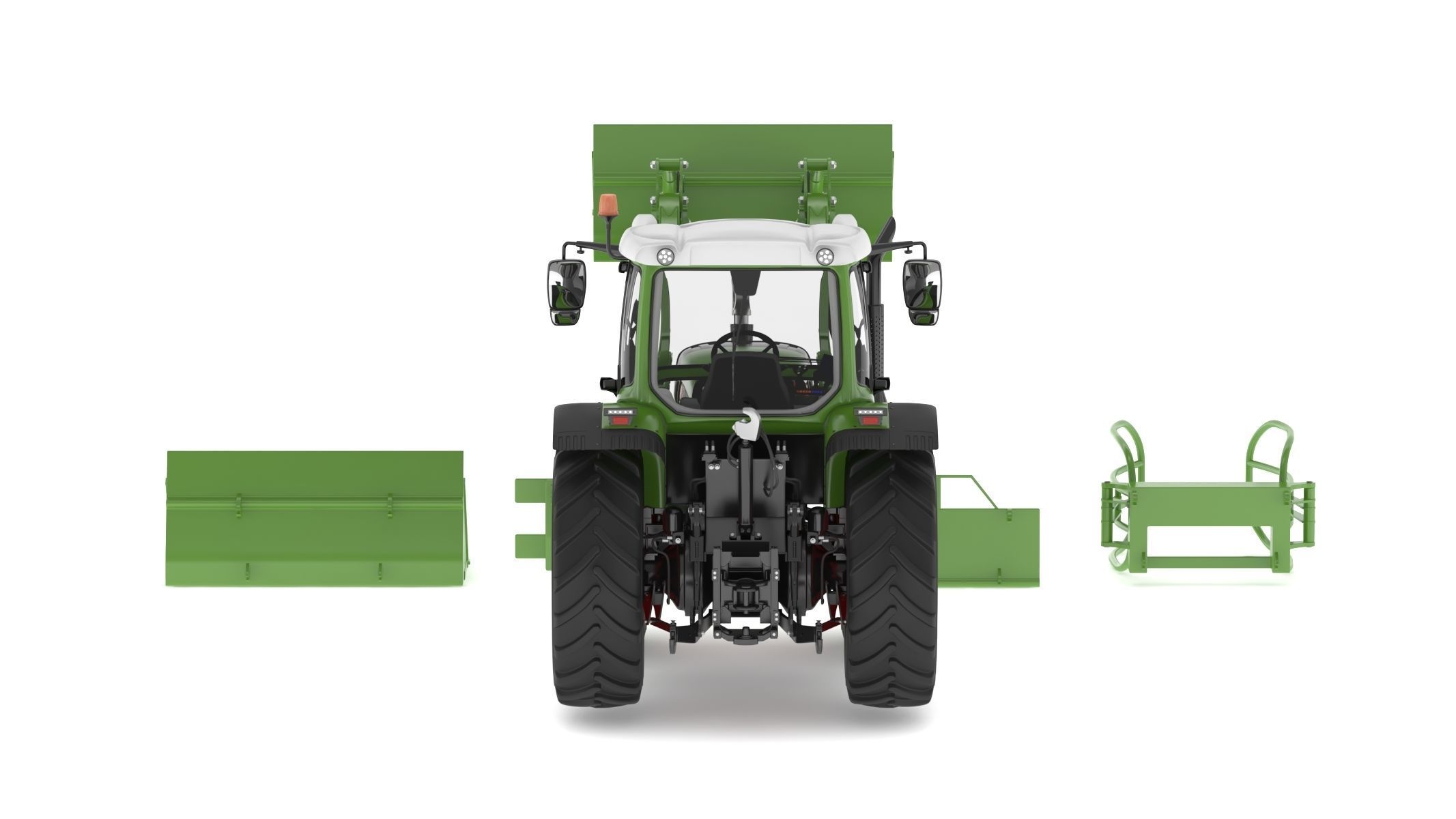 Fendt Cargo Frontloader 3D model_8