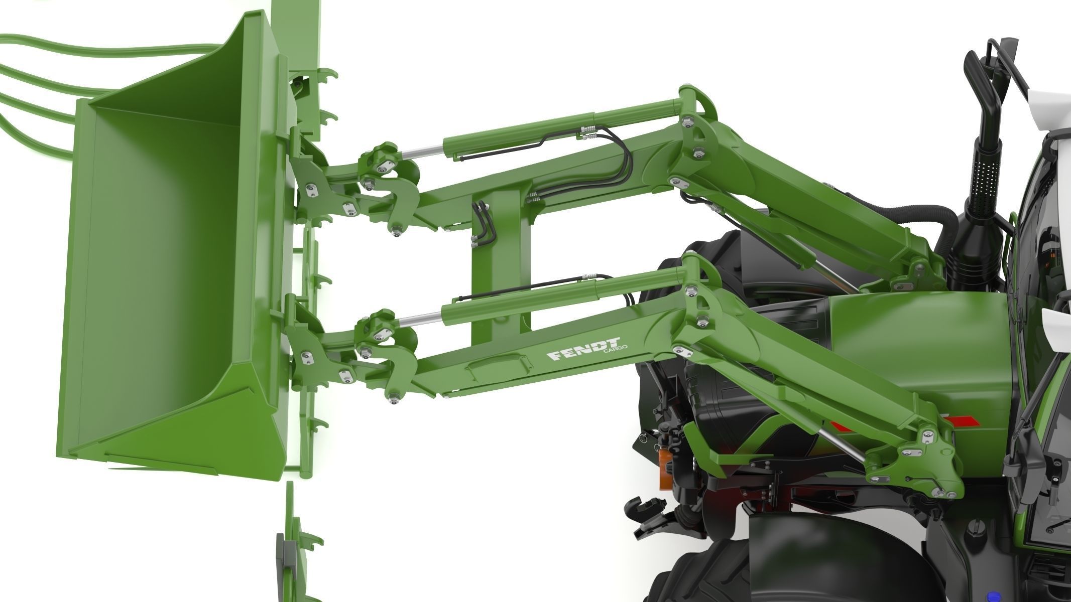 Fendt Cargo Frontloader 3D model_11