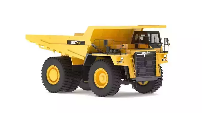 HD785-7 Dump Trucks 3D model