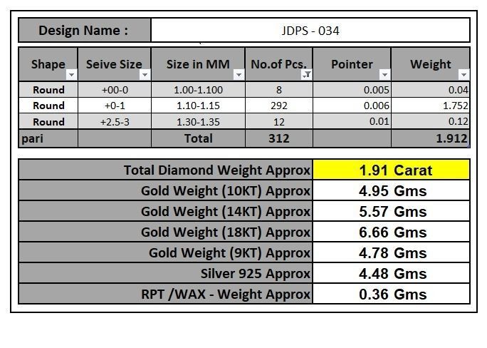 Custom Fully Round shape Diamond Studs - Ice out Earring Unisex 3D print model_20