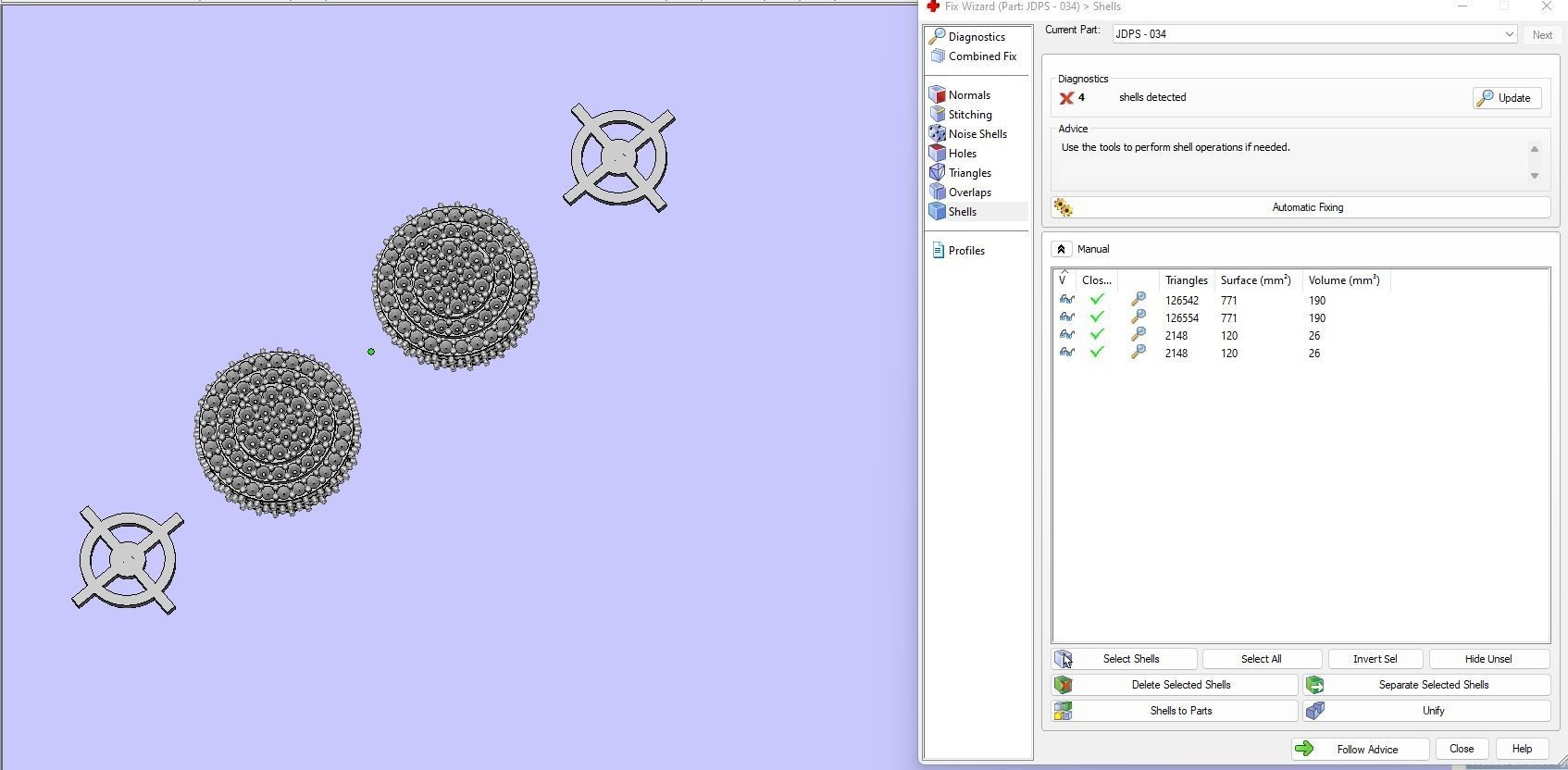 Custom Fully Round shape Diamond Studs - Ice out Earring Unisex 3D print model_19