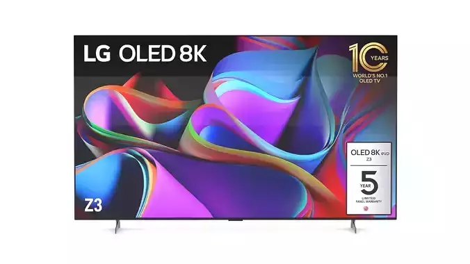 LG OLED Evo Z3 77 Inch 8K Smart TV