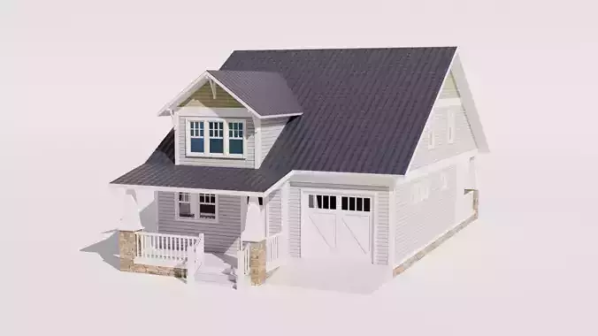 Craftsman Style House Model 2