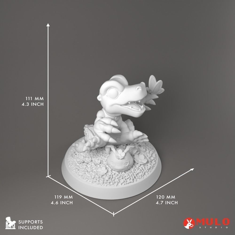 Meadow Agumon 3D print model_8