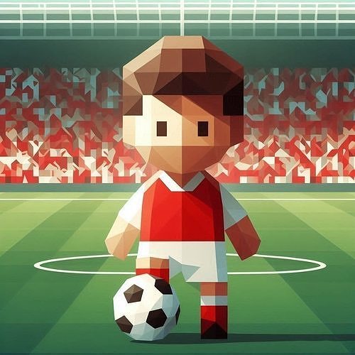 Euro 2024 Switzerland 3D Footballer Character with 90 Animation Free 3D model