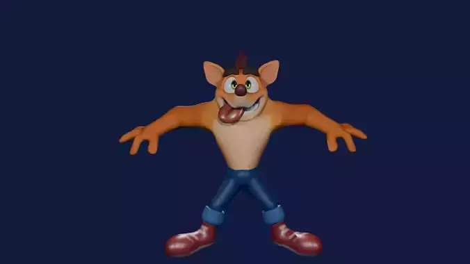 Crash Bandicoot fox 