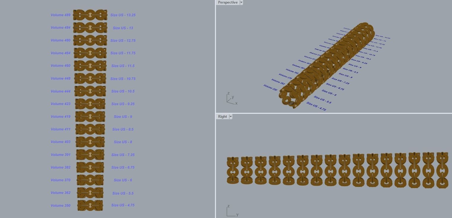 R 116 a Pave Band Circle shape 3D print model_12