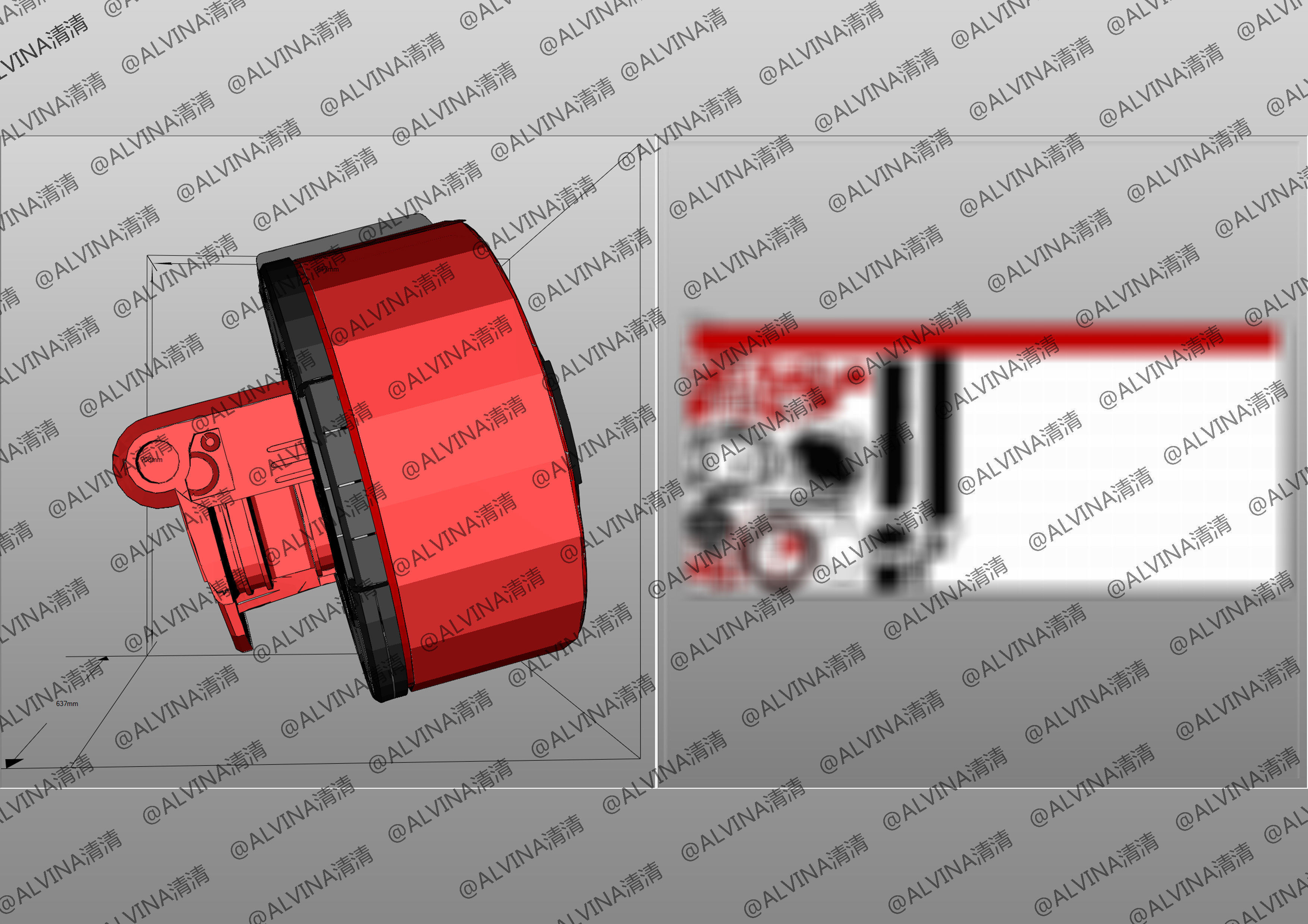 Hello Carbot Armor - DIY Cosplay Pepakura Foam Template Low-poly 3D model_15