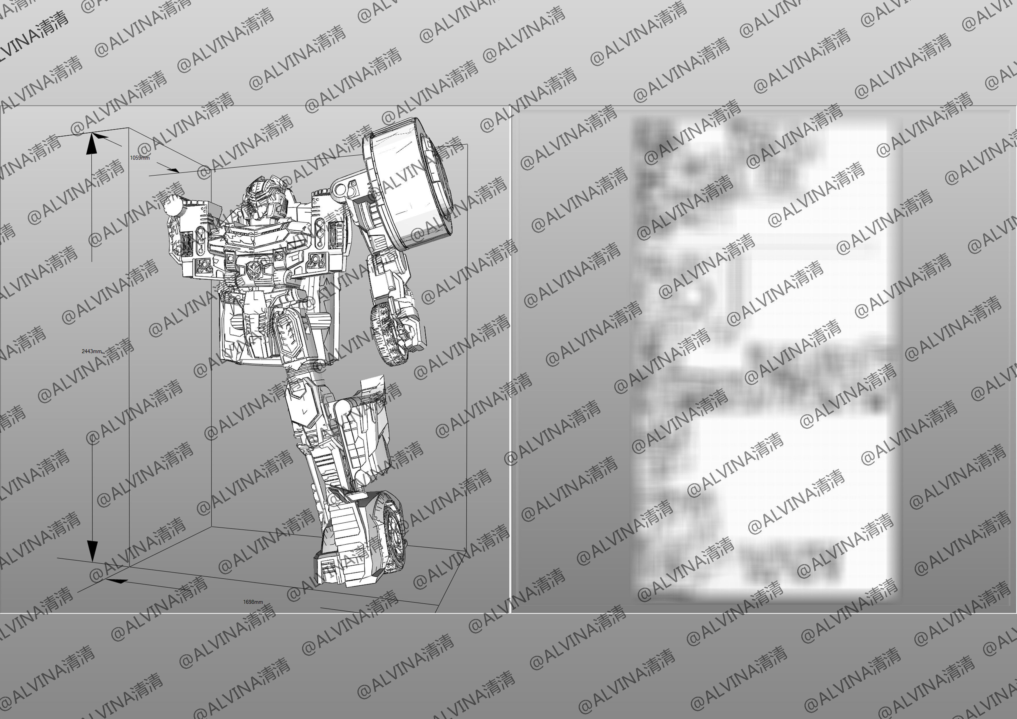 Hello Carbot Armor - DIY Cosplay Pepakura Foam Template Low-poly 3D model_8